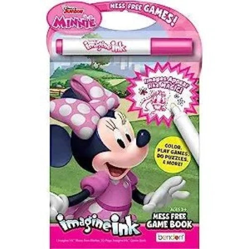 Minnie Imagine Ink Coloring and Activity Book Value Size – Partytoyz Inc