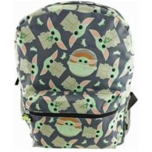 Backpack -Baby Yoda- Large 16 Inch - All Over Print