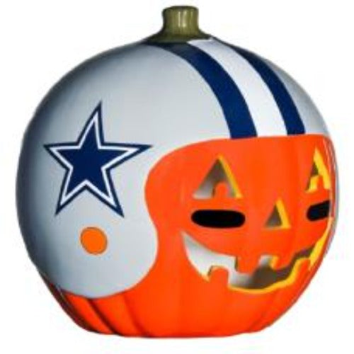Dallas Cowboys Ceramic Pumpkin Helmet