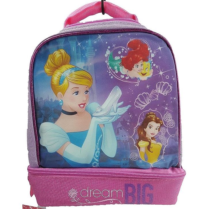 Lunch Box - Disney Princess Lavender and Pink