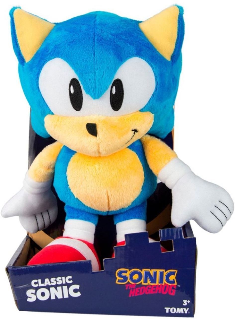 Classic Sonic Plush Toy - Sonic the Hedgehog - 12 Inch