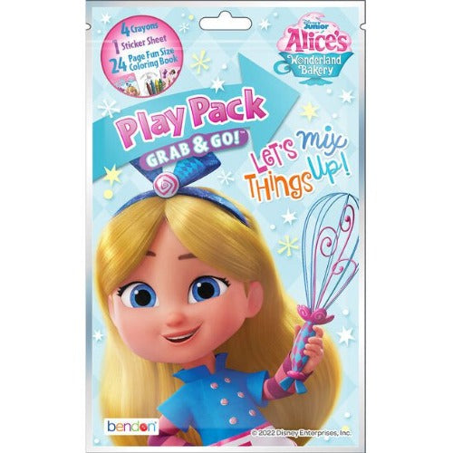 Alice s Wonderland Bakery Grab and Go Play Pack - Party Favors - 1ct - Partytoyz Inc