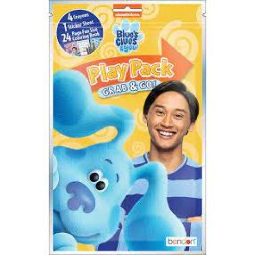 Blue's Clues Grab and Go Play Pack Party Favors 1ct Josh - Partytoyz Inc