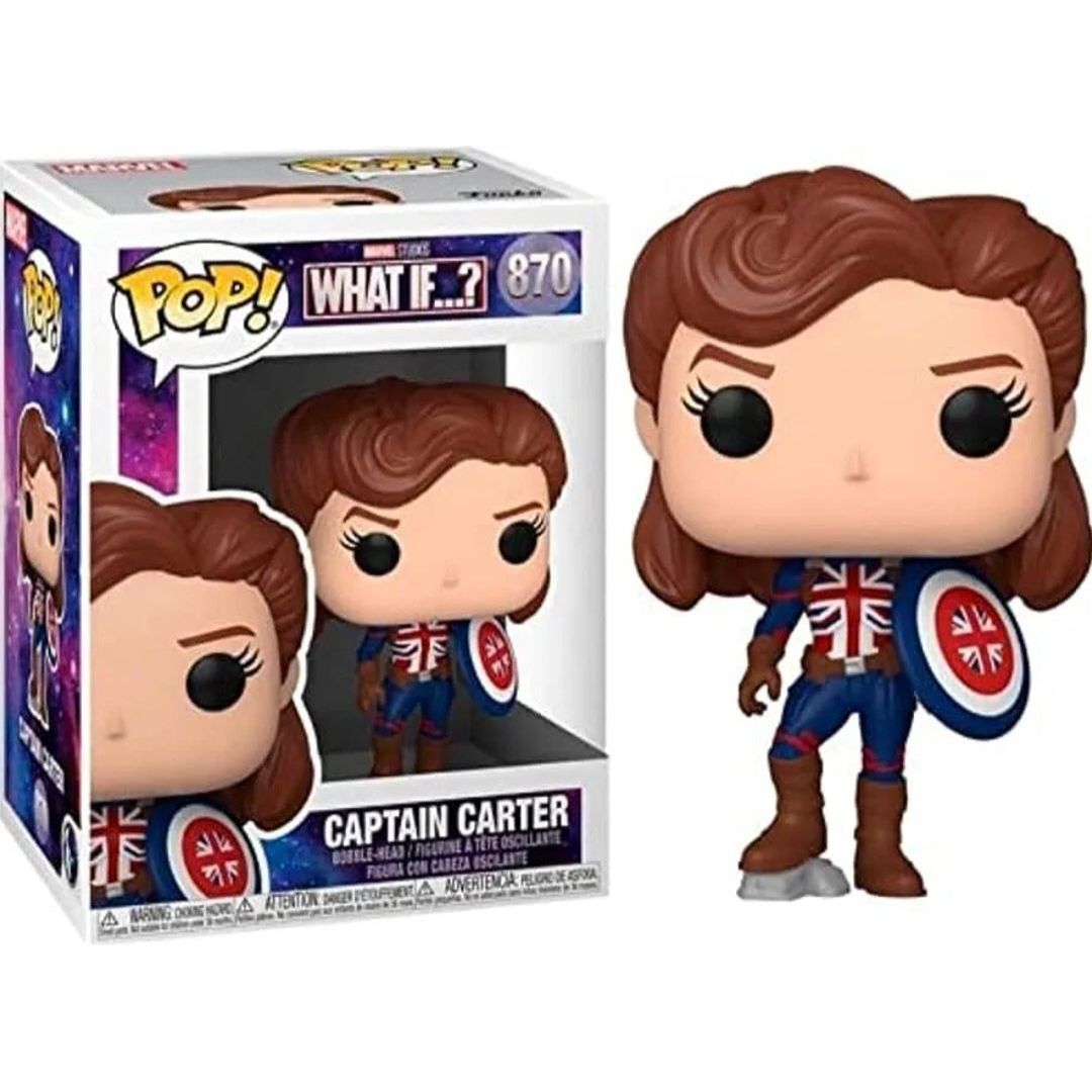 Captain Carter Funko Pop - What If - Marvel - Partytoyz Inc