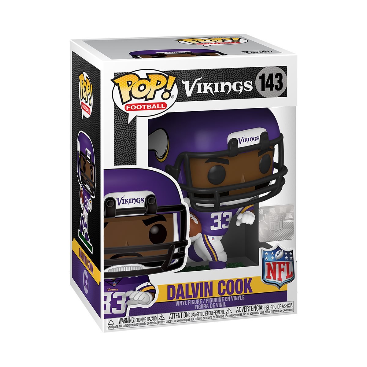Dalvin Cook Funko POP - Minnesota Vikings - NFL - Partytoyz Inc