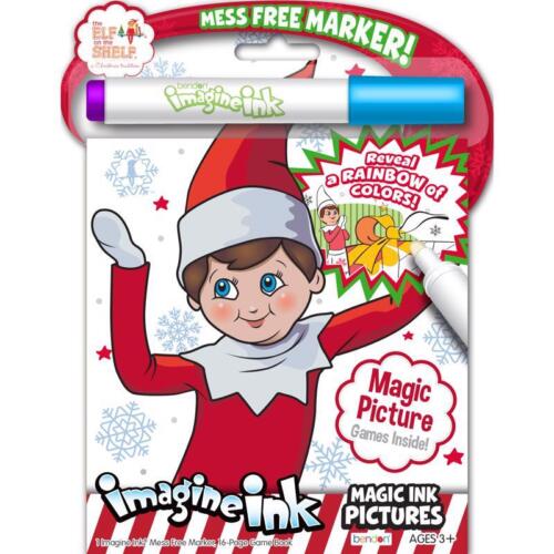 Elf Imagine Ink Coloring and Activity Book Value Size - Partytoyz Inc