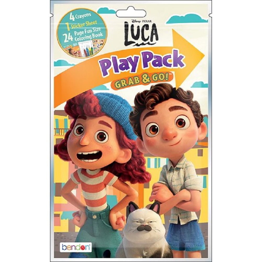 Luca Grab and Go Play Pack Party Favors 1ct Human - Partytoyz Inc