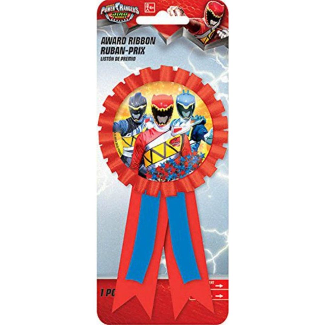 Party Favors - Power Rangers Dino Charge - Confetti Award Ribbon - 1pc