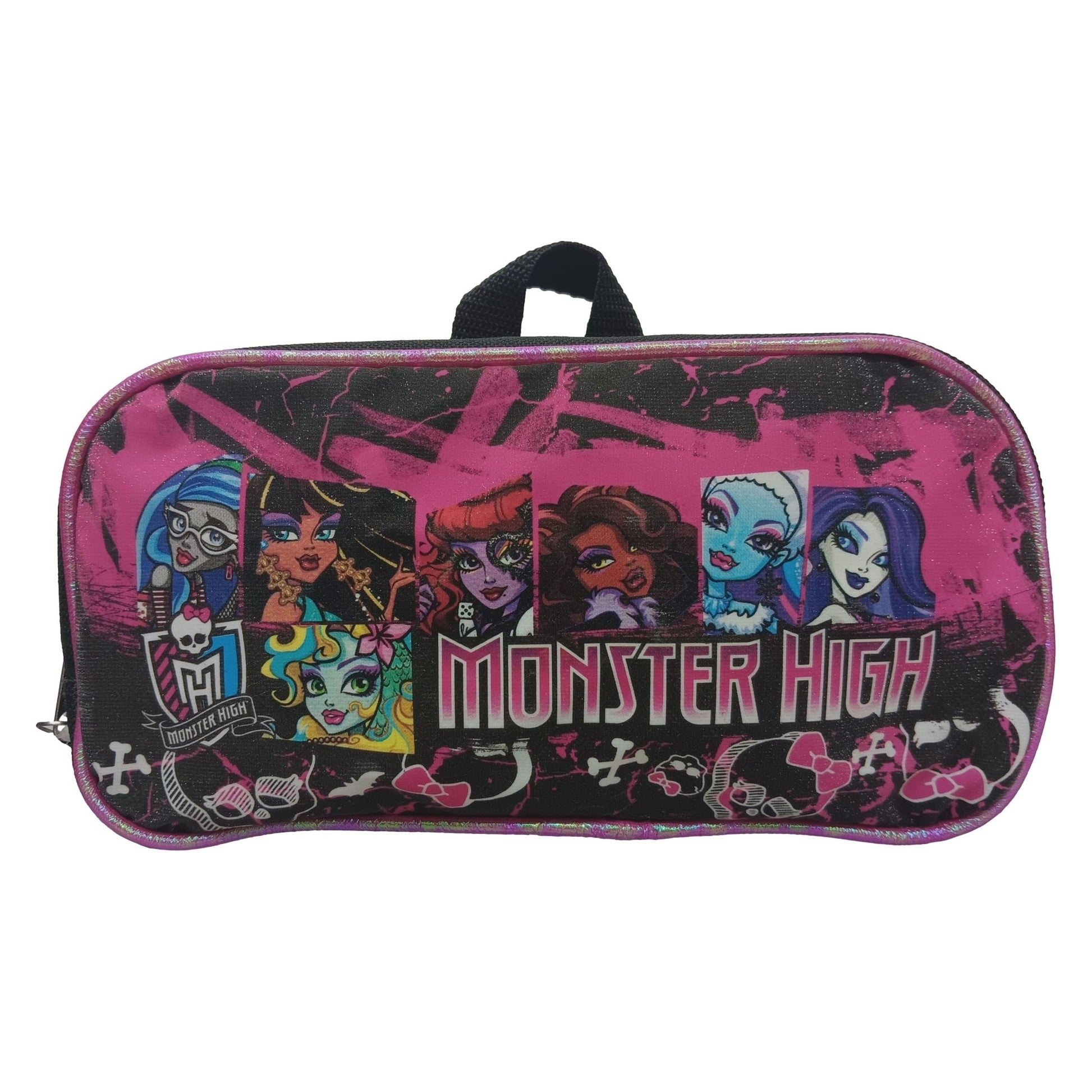 Pencil Case - Monster High - Black - Partytoyz Inc