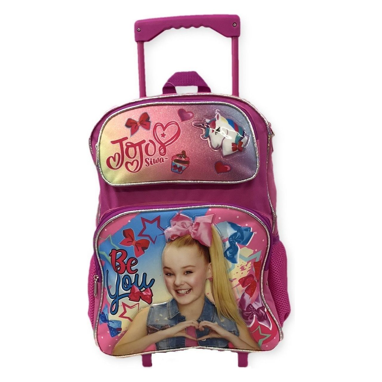 Rolling Backpack - Jojo Siwa - Large 16 Inch - Partytoyz Inc